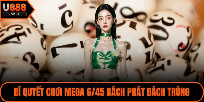 Bí quyết chơi mega 6/45 bách phát bách trúng